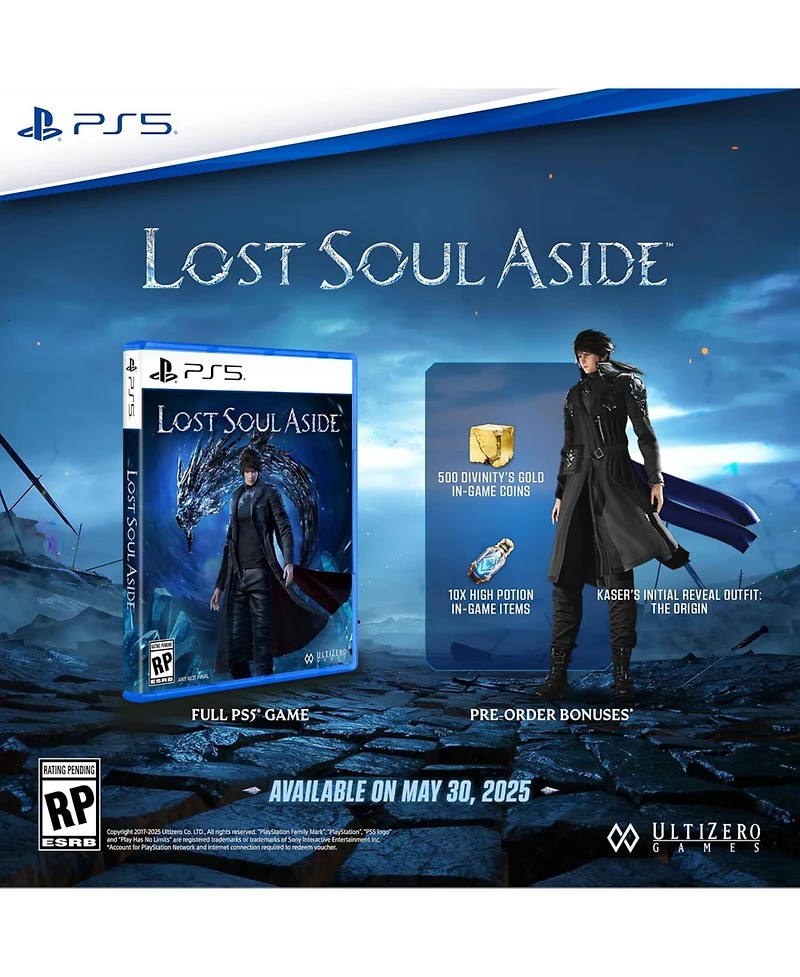 Sony Playstation Lost Soul Aside for Playstation 5