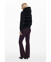Desigual Women's Shiny convertible padded jacket