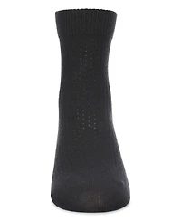 Memoi Little Girls Pointelle Dot Anklet Socks