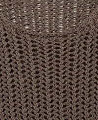 Mango Women's Straps Crochet Top