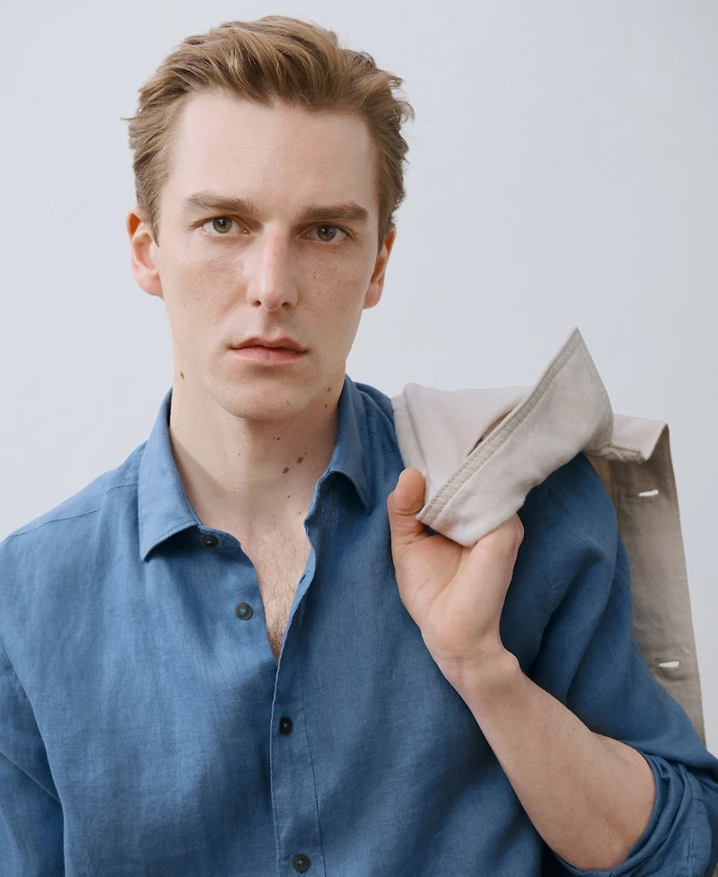 Mango Men's Linen Shirt