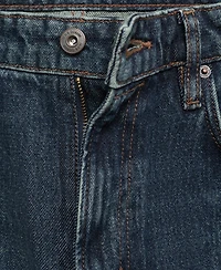 Mango Men's Moby Straight-Fit Dark-Wash Jeans