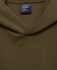 Mango Men's Regular-Fit Hoodie