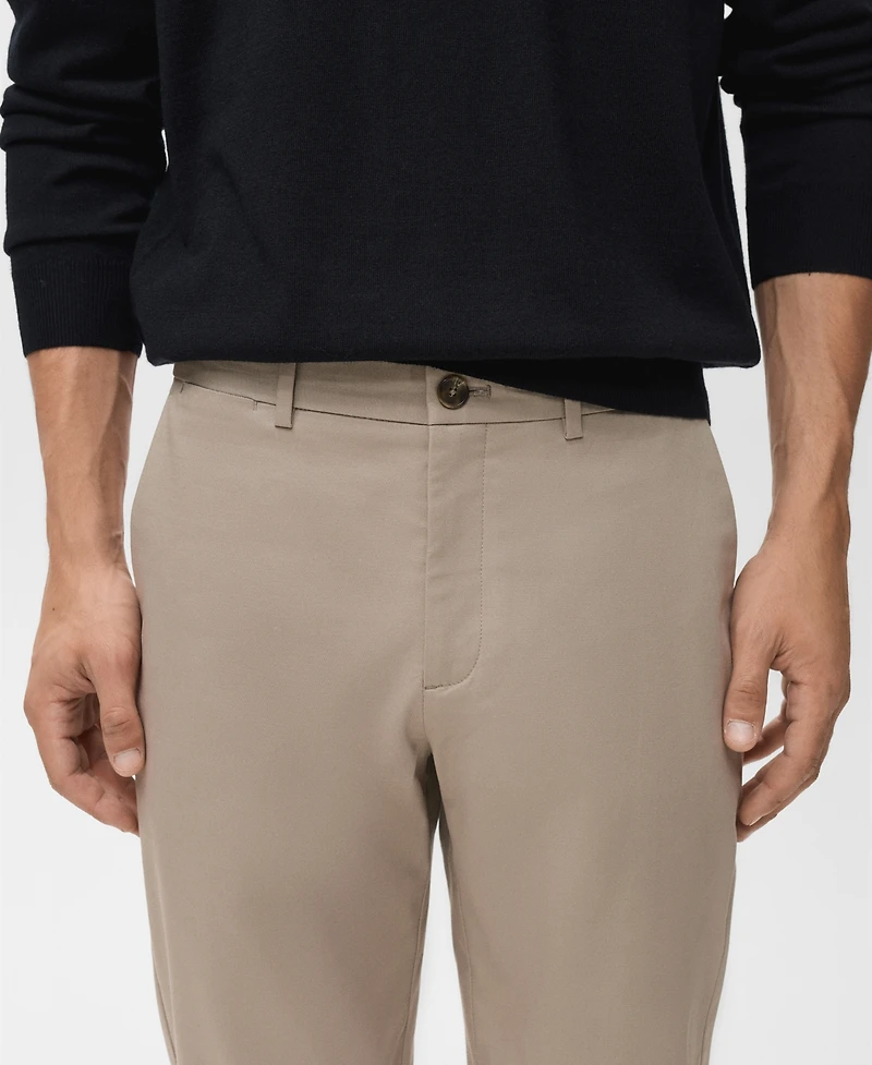 Mango Men's Dublino Slim-Fit Chino Pants