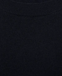 Mango Men's Wool Round-Neck Sweater