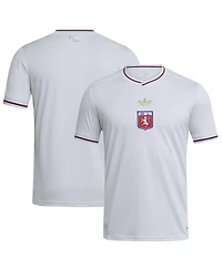 Adidas Men's White Olympique Lyonnais 2025/26 Home Replica Jersey