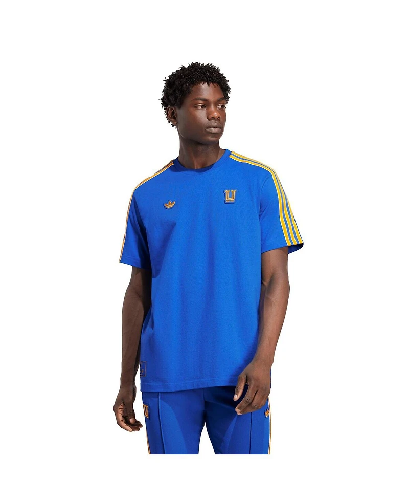 Adidas Men's Blue Tigres Uanl Terrace Icons T-Shirt