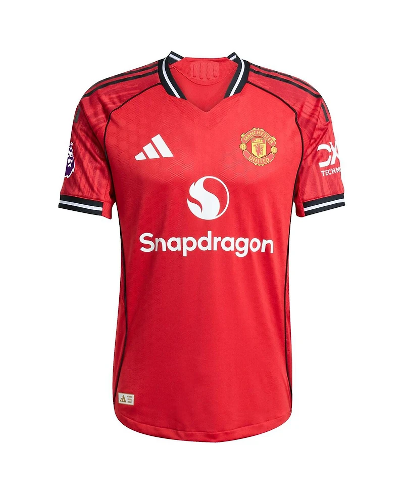 Adidas Men's Red Manchester United Home 2025/26 Authentic Player Jersey