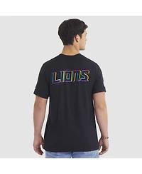 Nike Men's Black Detroit Lions 2025 Nfl Crucial Catch Tri-Blend Dri-fit T-Shirt