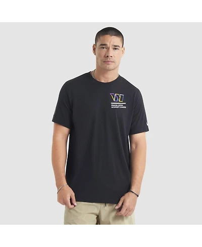 Nike Men's Black Washington Commanders 2025 Nfl Crucial Catch Tri-Blend Dri-fit T-Shirt
