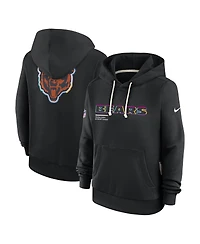 Nike Women's Black Chicago Bears 2025 Nfl Crucial Catch Sideline Standard Issue Dri-fit Hoodie