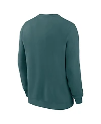 Nike Men's Midnight Green Philadelphia Eagles Primetime Club Fleece Pullover Sweatshirt