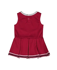 Colosseum Girls Baby Boys and Cardinal Arkansas Razorbacks Lollipop Park Cheer Dress