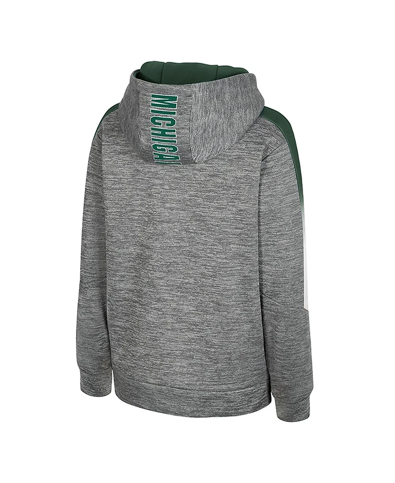 Colosseum Big Boys and Girls Gray Michigan State Spartans The Gang Hoodie