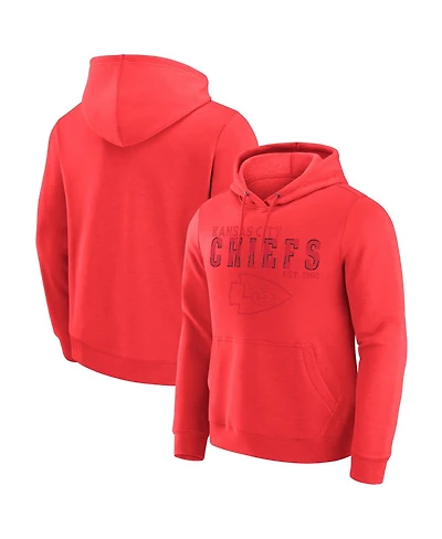 Darius Rucker Collection by Fanatics Men's Red Kansas City Chiefs Faded Hoodie