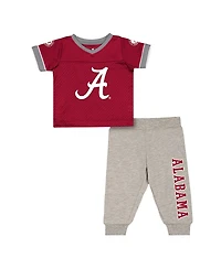 Colosseum Baby Boys and Girls Newborn 2-Piece Alabama Crimson Tide Nothing but the Hits Football Set