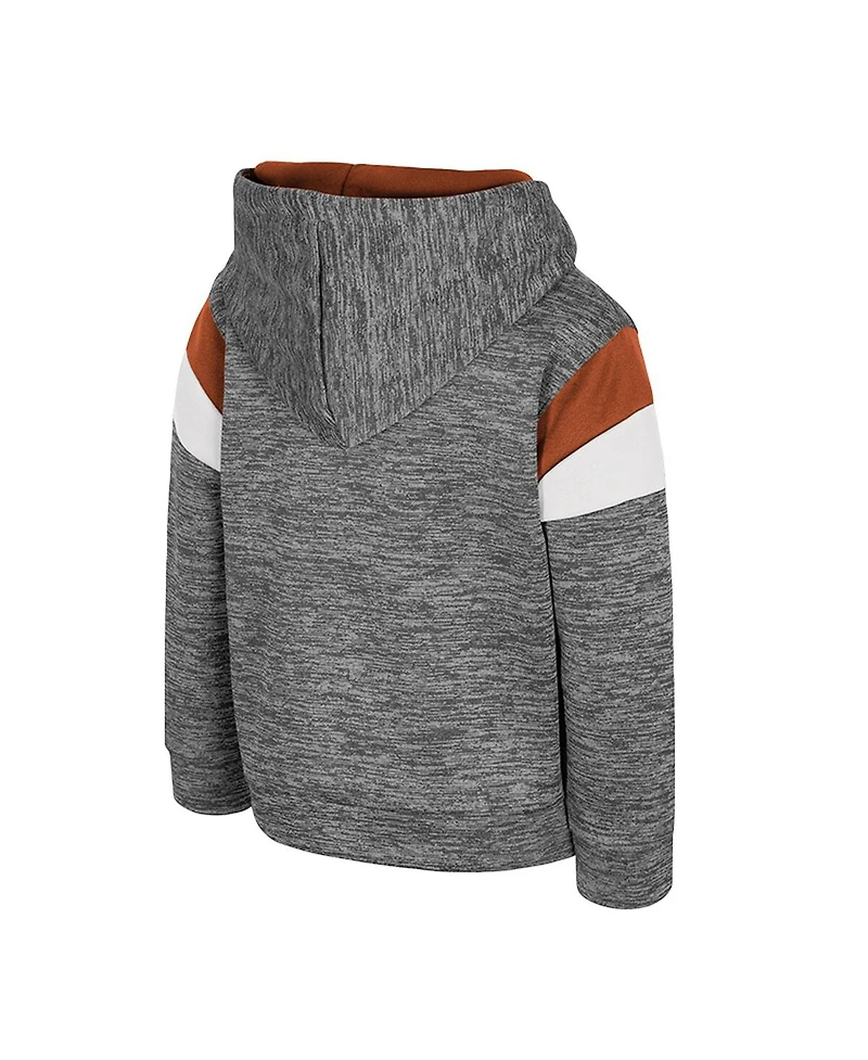Colosseum Toddler Gray Texas Longhorns Wizard City Hoodie