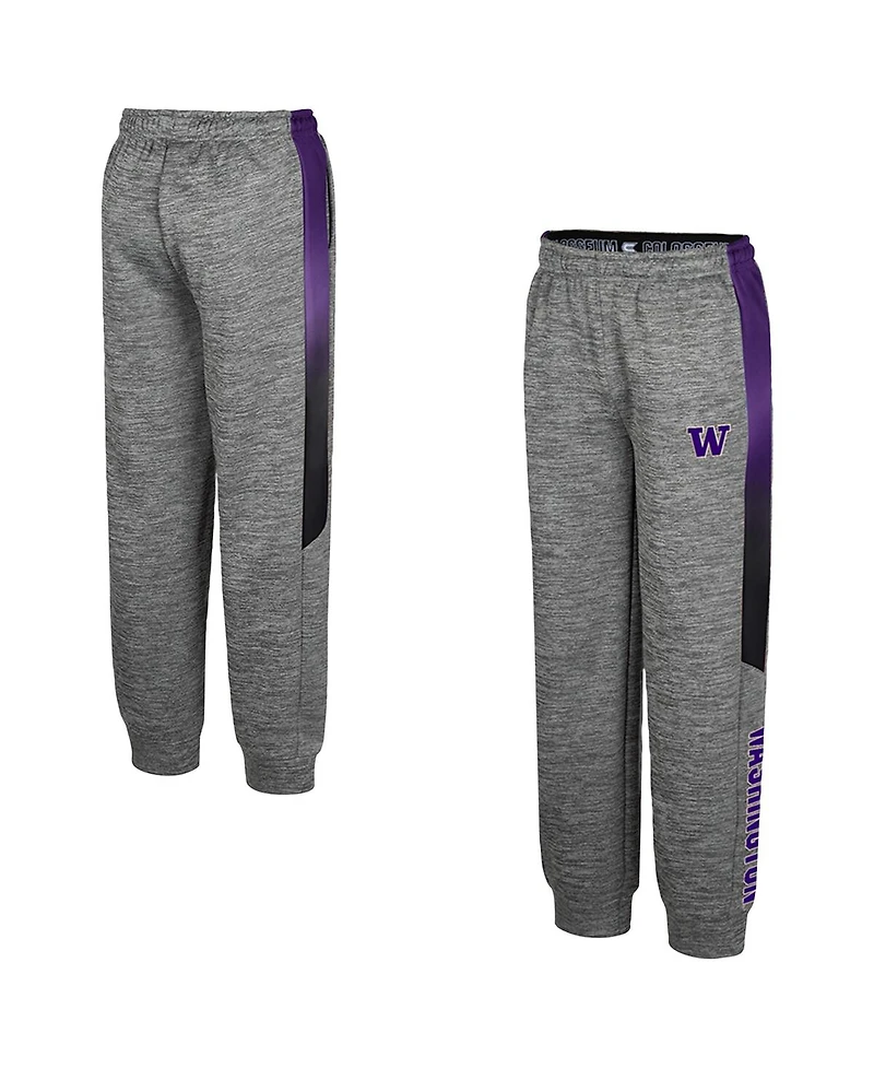 Colosseum Big Boys and Girls Gray Washington Huskies The Gang Pants