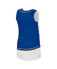 Colosseum Big Girls 2-Piece Royal Kentucky Wildcats Lollipop Park Cheer Set