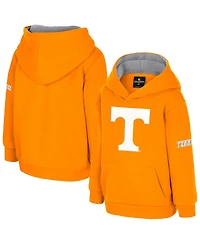 Colosseum Toddler Tennessee Orange Volunteers Big Logo Volume Fleece Pullover Hoodie