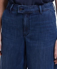 Nydj Women's Mona Wide Leg Trouser Ankle Jeans
