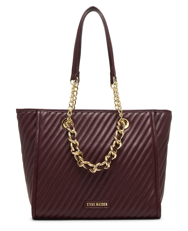 Steve Madden Bkattt-h Large Tote Bag with Pouch
