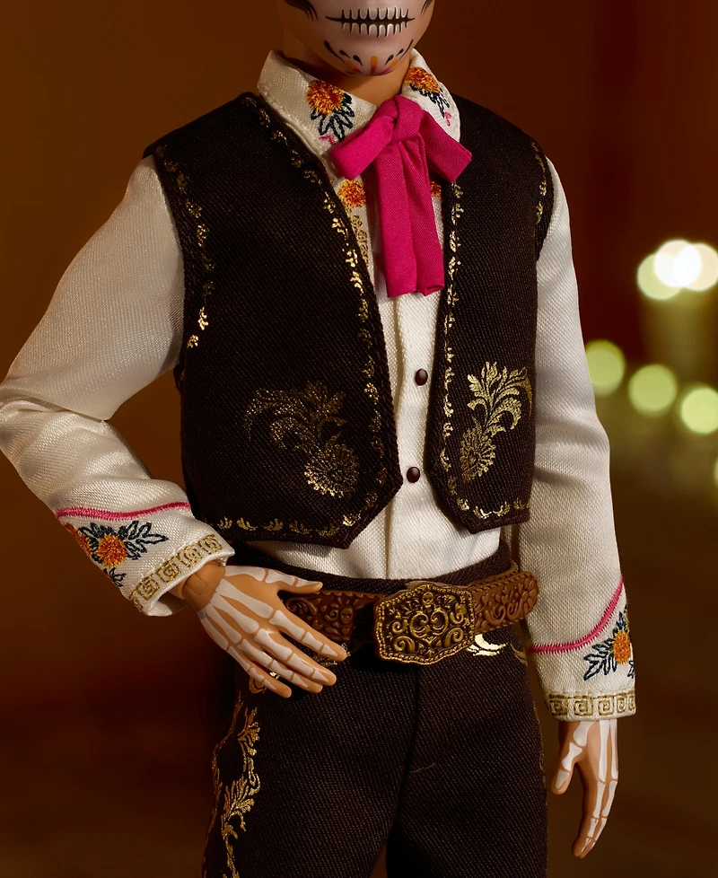Barbie Ken Dia de Muertos Doll
