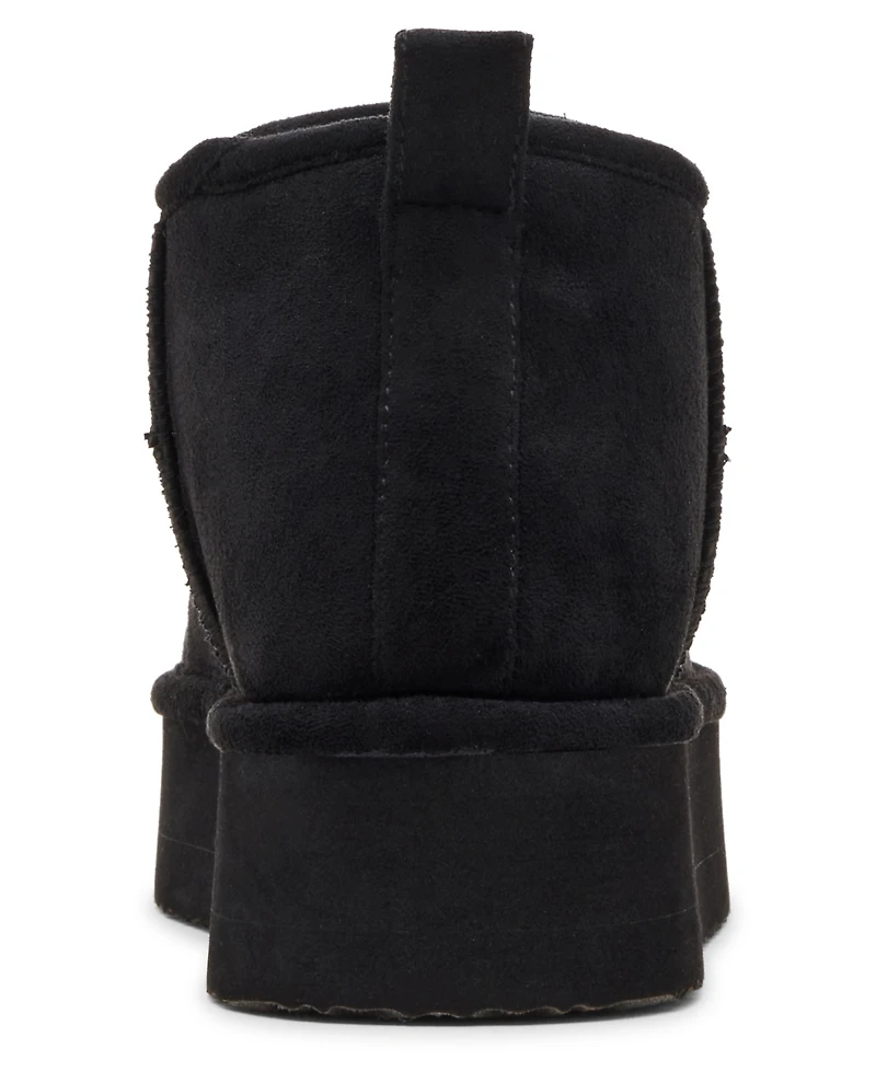 Madden Girl Women's Brave Cozy Mini Platform Booties
