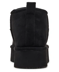 Madden Girl Women's Brave Cozy Mini Platform Booties