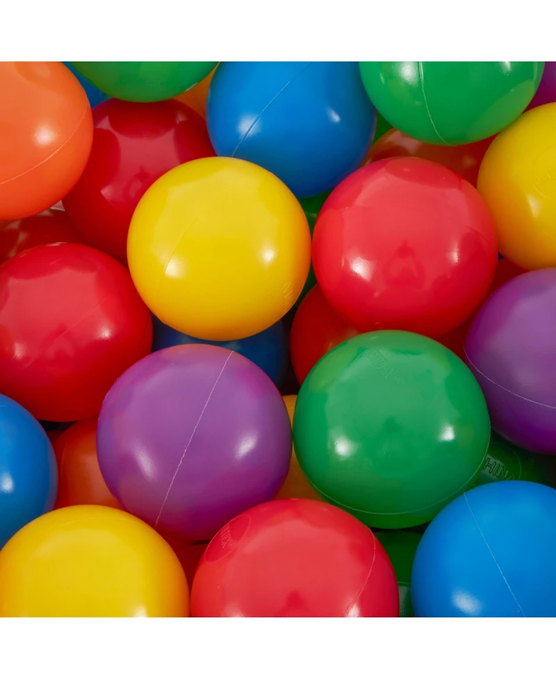Intex 100-Pack Small Plastic Multi-Colored Fun Ballz for Bounce House (12 Pack)