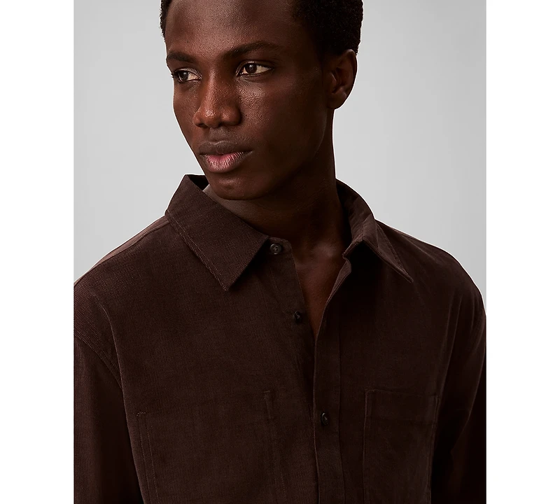 Calvin Klein Men's Classic-Fit Button-Down Shirt