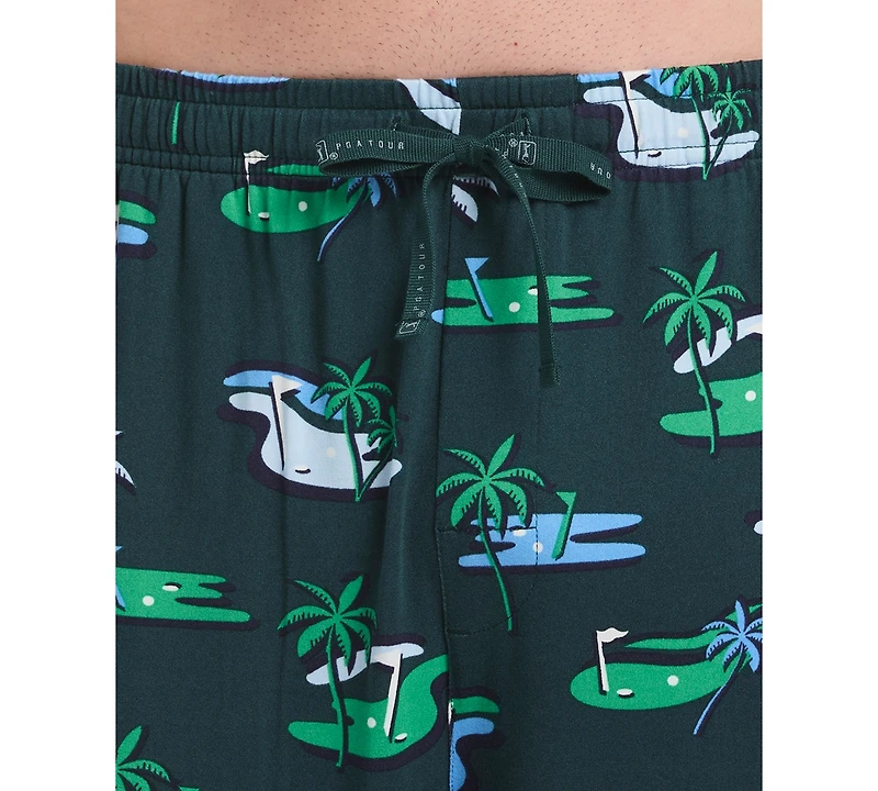 Perry Ellis Portfolio Men's Soft Touch Beach Course Pajama Pants