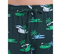 Perry Ellis Portfolio Men's Soft Touch Beach Course Pajama Pants