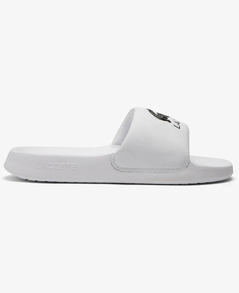 Lacoste Men's Serve Round Toe Slip-On Slides