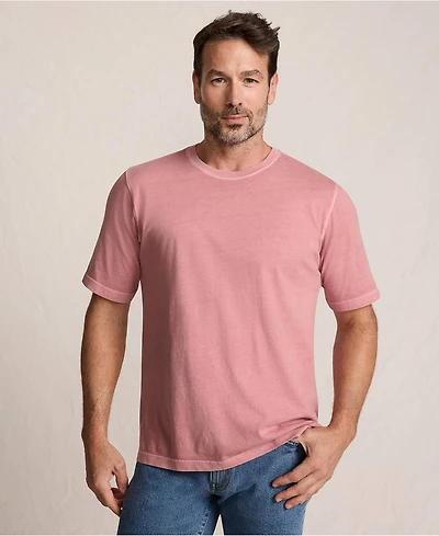 Lands' End Men's Short Sleeve Sun Faded Super T
