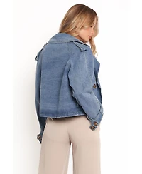 Petal and Pup Westwood Waist Tie Denim Jacket