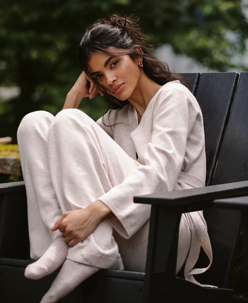 French Connection Women's Marley Knit Wide Leg Pants
