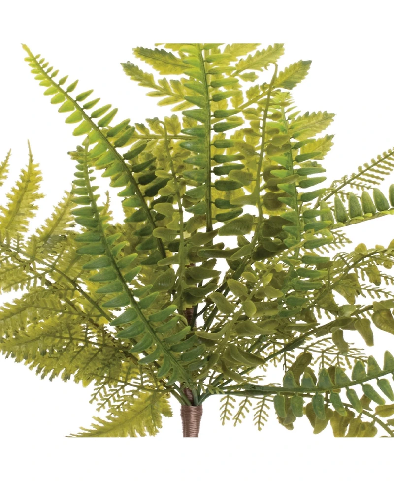Mixed Fern Spray for Lush Holiday and Home Decor Arrangements (Set of 6)