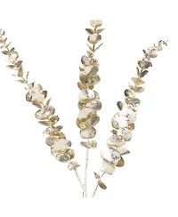 Glittered Eucalyptus Sprays - Set of 6PC for Memorable Home Displays