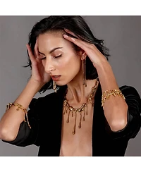Lucy Quartermaine Short Drop Bangle