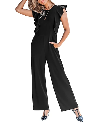 Cupshe Women's Sleek One-Piece Utility Jumpsuit