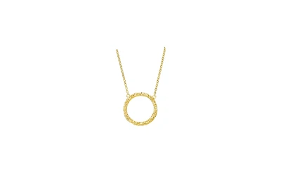 Single Hula Pendant in Gold Vermeil