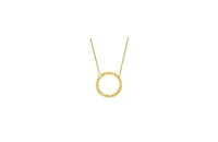Single Hula Pendant in Gold Vermeil