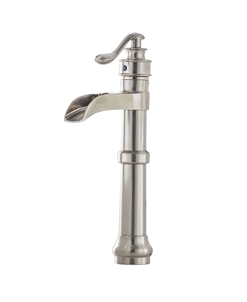 Greenspring Waterfall Single Hole Single-Handle Vessel Bathroom Faucet With Drain Assembly Oil Rubbed Bronze