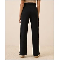 Pact Women's Organic Cotton Roam Travel Wide Leg Pant
