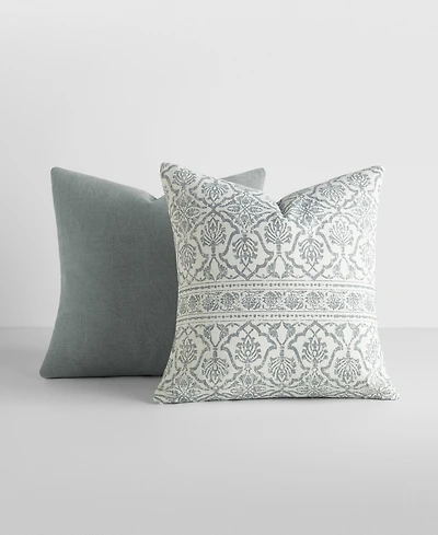 ienjoy Home Cotton Slub 2-Pack Decor Pillows, 20" x