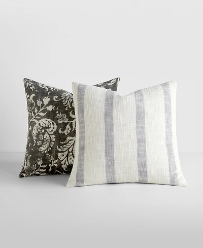 ienjoy Home Yarn-Dyed Pattern 2-Pack Decor Pillows, 20" x
