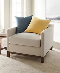 ienjoy Home Slub Cotton Solid 2-Pack Decor Pillows, 20" x
