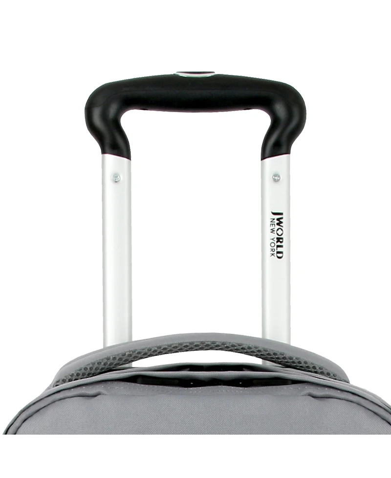 J World Lash Wheeled Backpack with Interior Laptop Sleeve for Travel (19 inch)