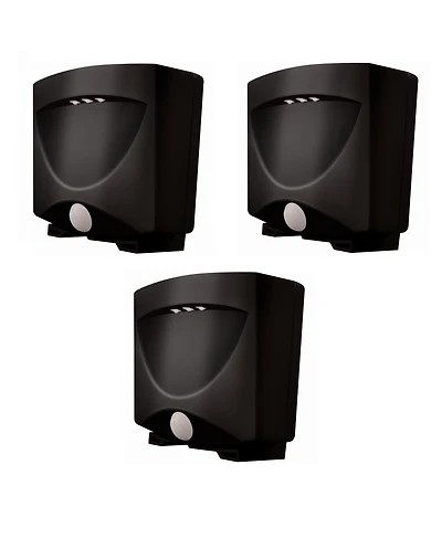 Maxsa Innovations Battery-powered Outdoor Night Light - Dark Bronze 3 Pack